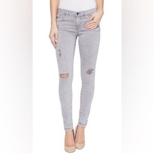 AG Adriano Goldschmied The Legging Ankle Skinny Jeans Silver Ash Women's 27R
